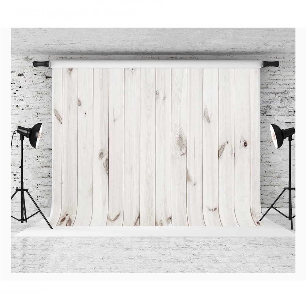 Kate 7x5ft White Wood Shiplap Photography Backdrop Wood Photo Backdrop